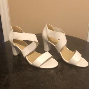 Andrew Geller Womens Queena Heeled Sandals -New